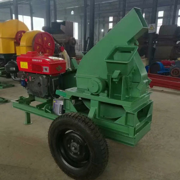 6T PH Diesel Engine Drive Disk Mobile Wood Chipping Machine