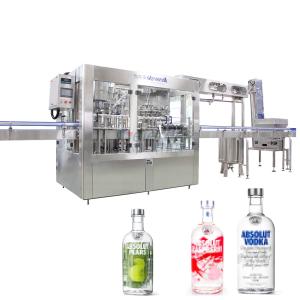 China Glass Packaging Alcohol Bottle Filling Machine 500BPH~10000BPH Liquor Filling Machine wholesale