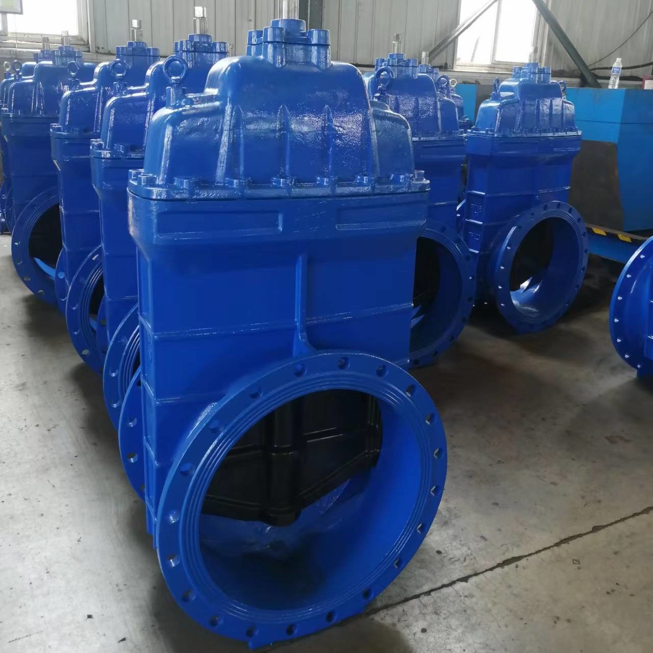 ANSI GGG40 Worm Gear Gate Valve 5 Inch 8 Inch 10 Inch 12 Inch Size