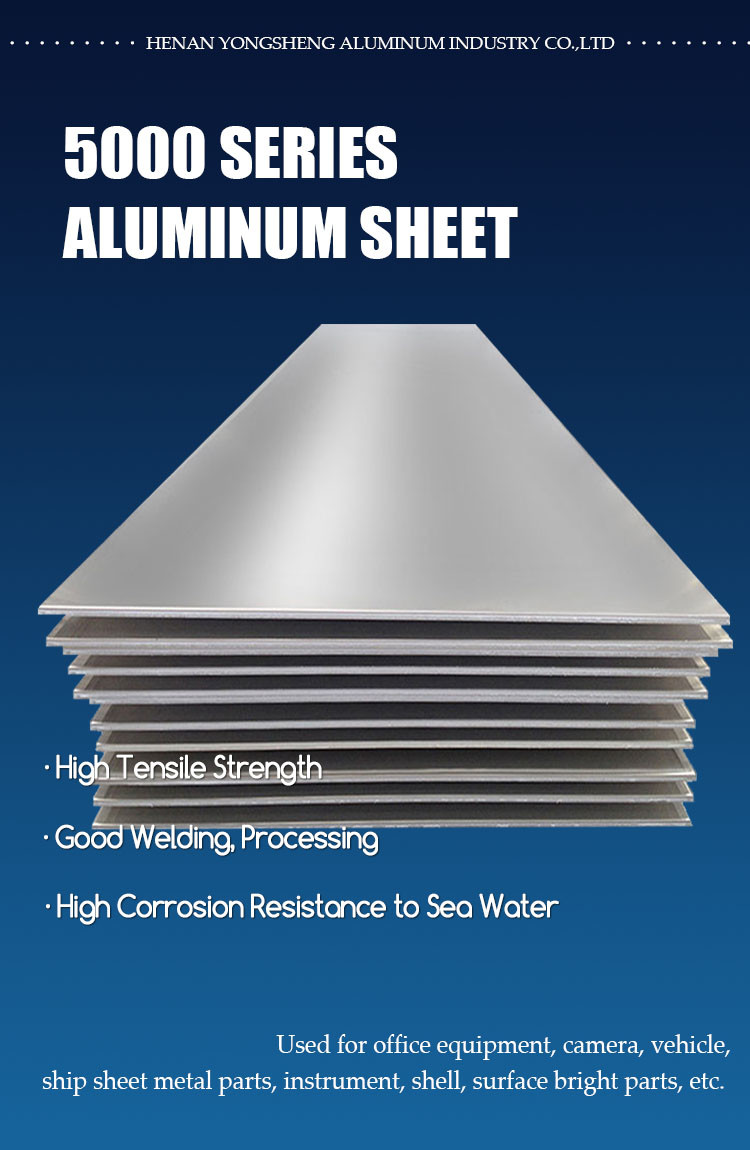 Mill Finish Aluminum Alloy Plate 4x8 Marine Grade 5083 Aluminum Sheets Plate