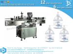 Automatic sanitizer bottle orientation sticker labeling machine