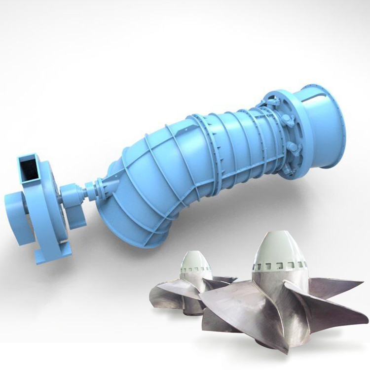 S Type Tubular Bulb Hydro Turbine Generator Customized 100KW-7OMW