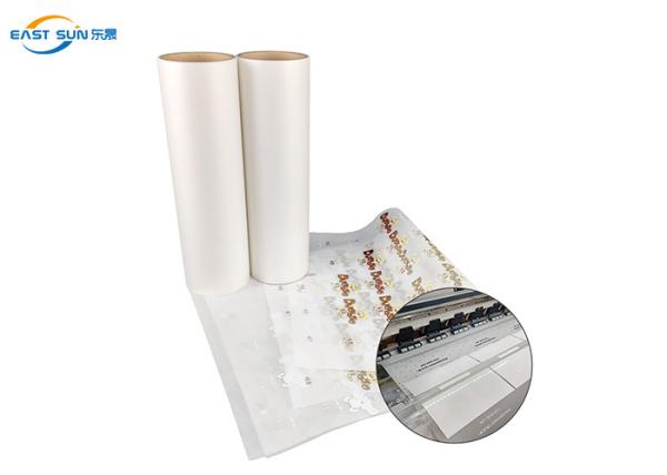 Double Side Matte DTF Film Hot And Cold Peel Heat Transfer PET Film 60cm 100m