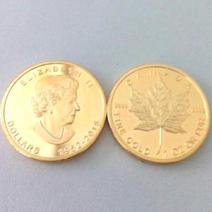 China Promotion 1872 Deutsche Bank coins Gold clad coin / queen elizabeth gold coin wholesale