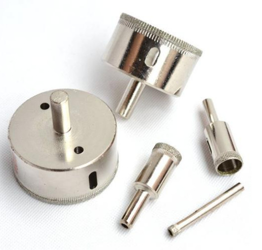 Sharp Diamond Core Drill Kit , Diamond Products Core Bits For Glass