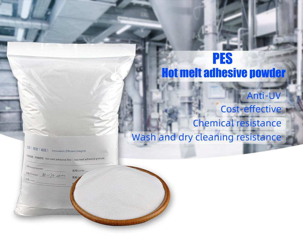 Polyester Thermoplastic PES Powder white Appearance for clothing