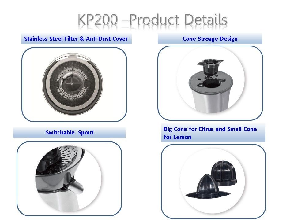 KP200 Citrus Squeezer Citurs Juicer Citurs Press