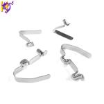 Flat Stainless Precision Stamping Parts Spring Clip Shrapnel Push Button