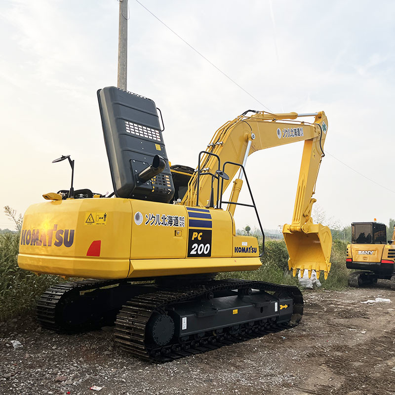 20Ton Used Komatsu PC200 Excavator Reliable Affordable Heavy Equipment Digger