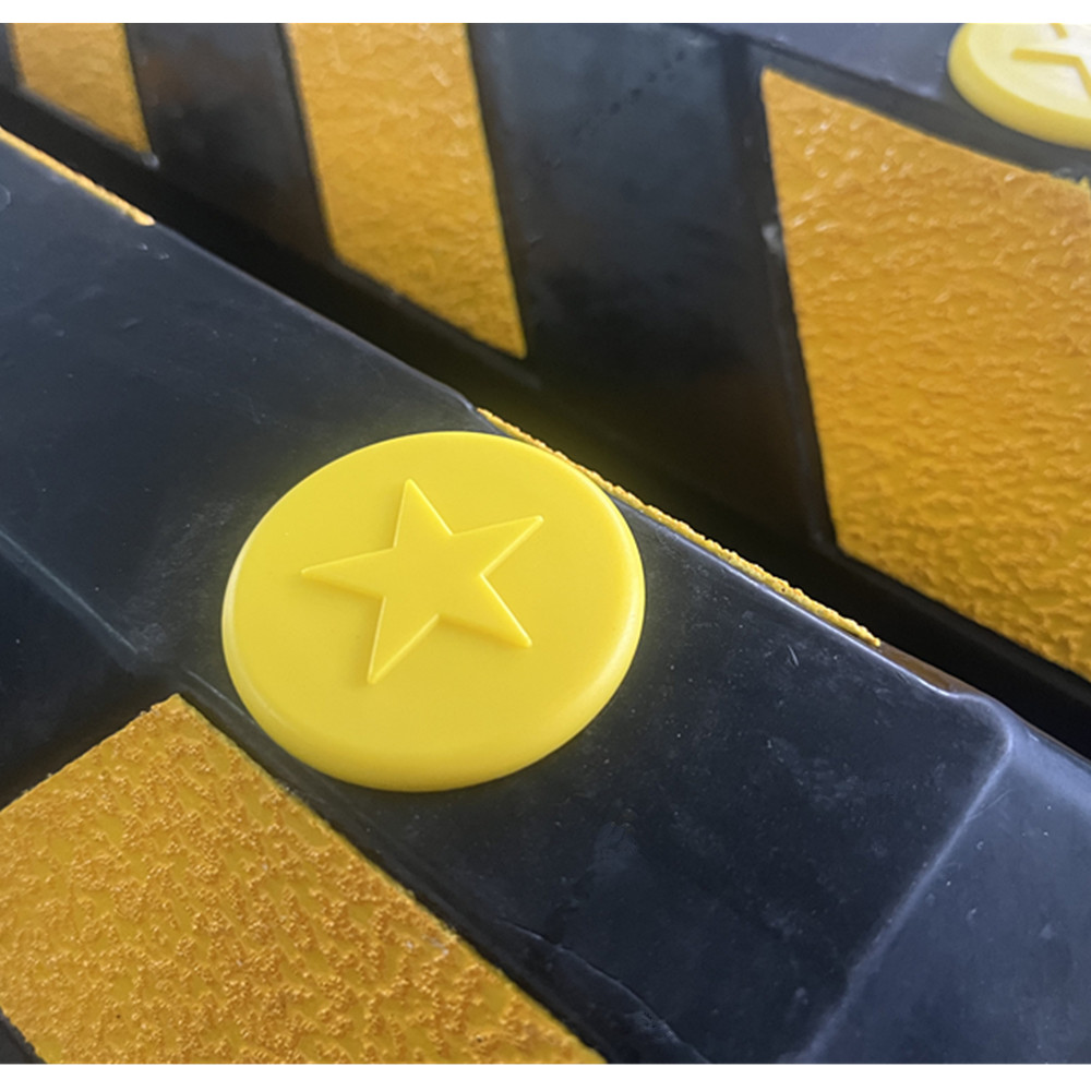 Customize Parking Safety Products Rubber Wheel Stopper