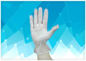 China Customized Logo Disposable Polyethylene Gloves Polyvinylchloride Vinyl Material wholesale