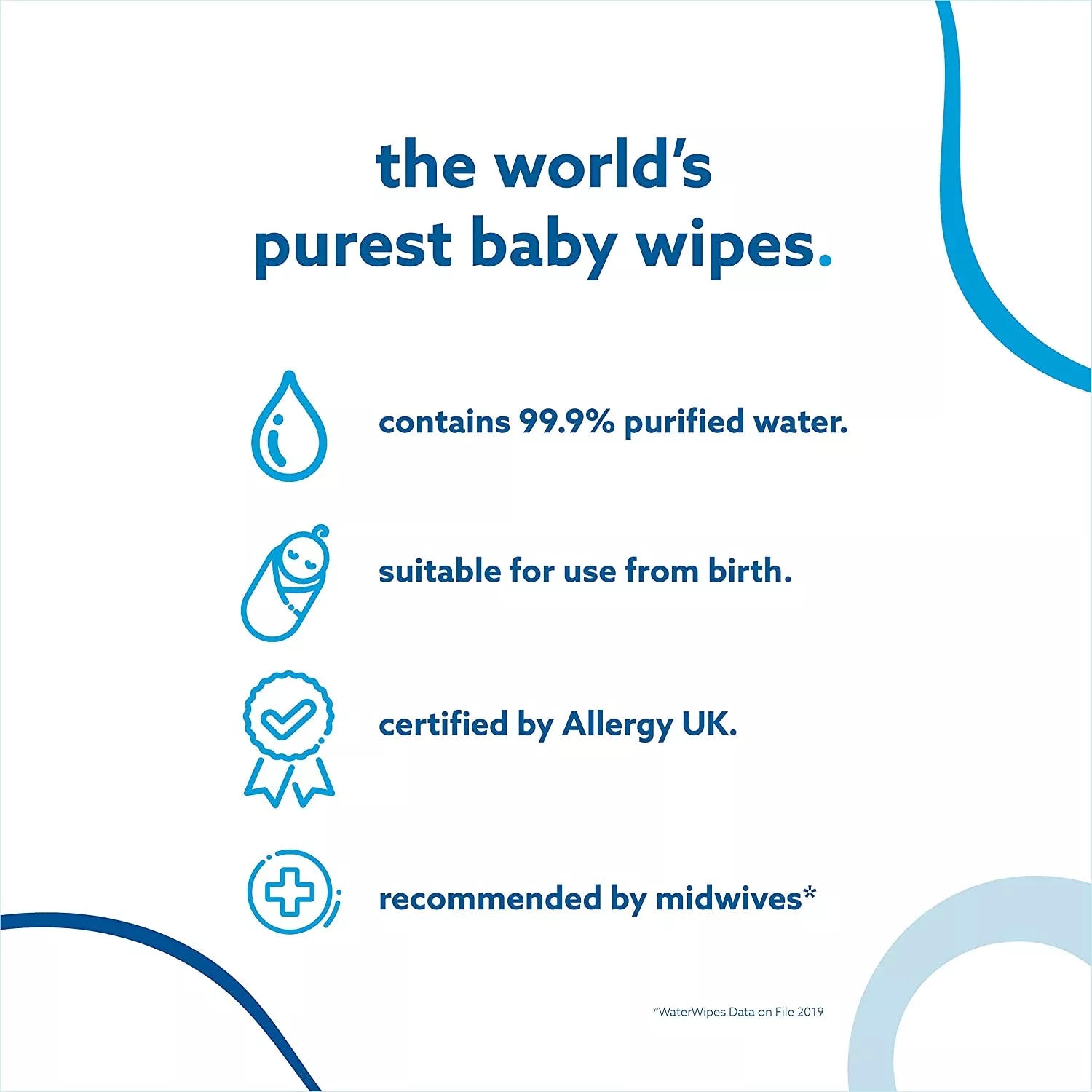 Baby Skin Care Wet Wipes 120pcs Pack with Plastic Lid and Fragrance ISO Certified