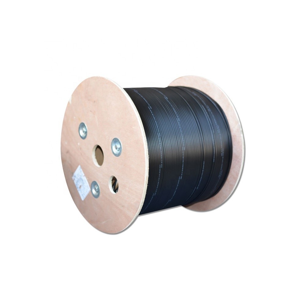 Outdoor 2 Core LSZH Sheath Single Mode G657A2 Ftth Drop Cable