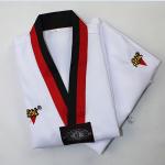 110-180cm High Quality Cotton Striped Taekwondo Clothes Uniform