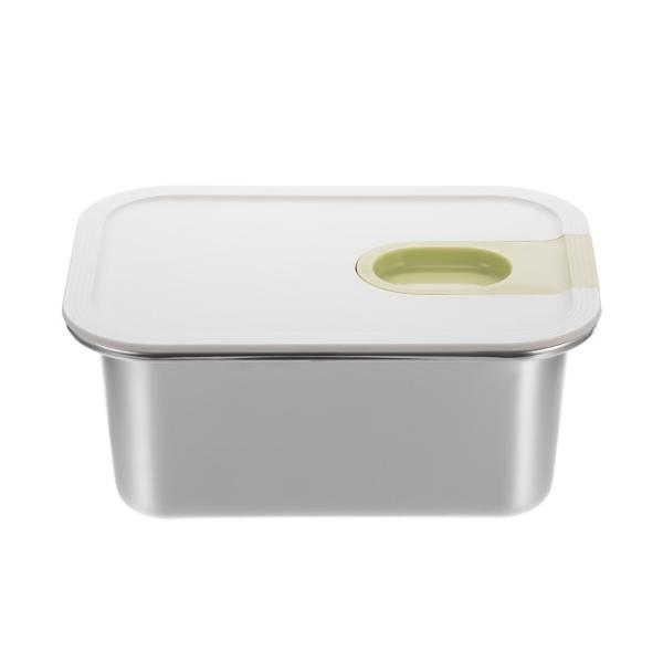 304 Stainless Steel Food Container with PP Lid 420ml to 1600ml