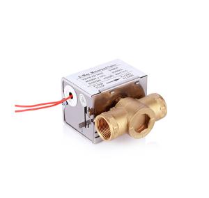 China General Coil Motorized Valve / Forged Actuator Valve For Fan Coil Unit wholesale