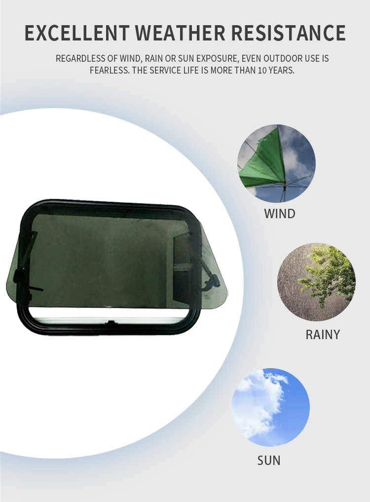 Durable Recreational Vehicle Windshield Plastic Sheet With 92% Light Transmittance