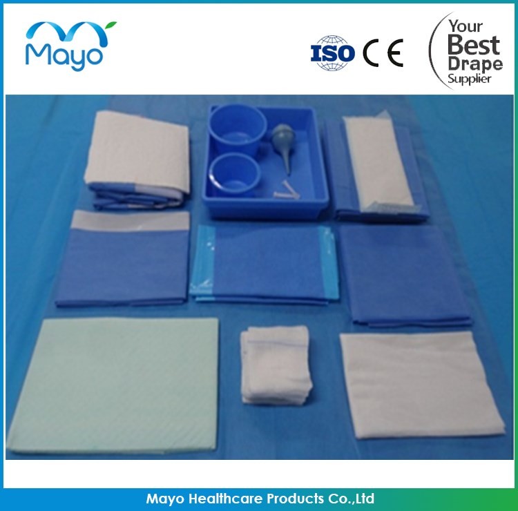 Factory Price Gynecological Birth Medical Emergency Normal Disposable Clean Baby Delivery Kit