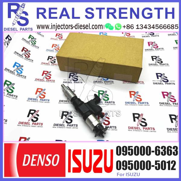 Diesel Common Rail Fuel Injector Assy 095000-6363 095000-6366 for ISUZU 6HK1 FORWARD 4HK1 N SERIES