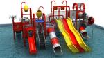 Children'S Medium Water Slide LLDPE Anti UV Static Customized