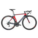 Black Aluminum Road Bike 700C Wheel Size 14kg Single Gross Weight
