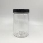 100ml 8oz 500ml 1000ml Clear Pet Plastic Storage Container Food Grade Cosmetic