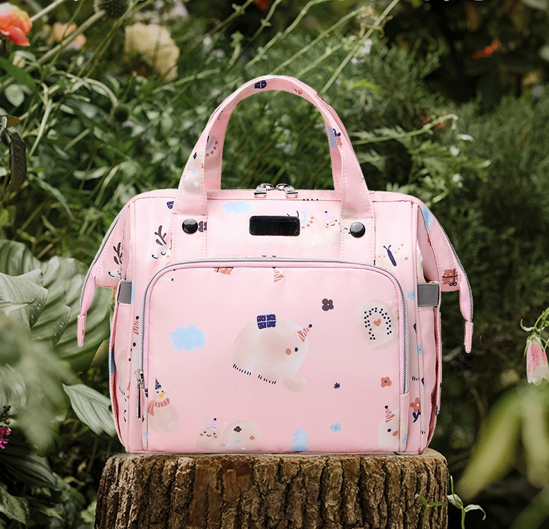 Fashion Large Maternity Multifunctional Diaper Bag Waterproof Travel Shoulder Handbag for Mom