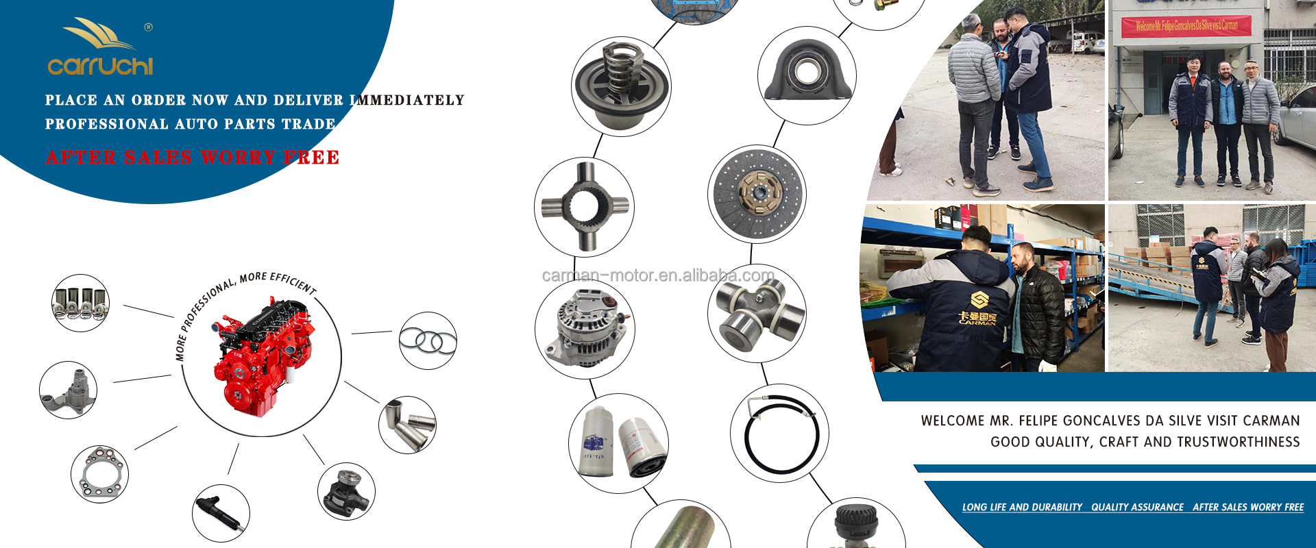 Engine Type Diesel Engine 20451076 Spare Parts Cylinder Pistons Kit for Volvo 210 D13 D12D Deutz EC360B Excavator Piston