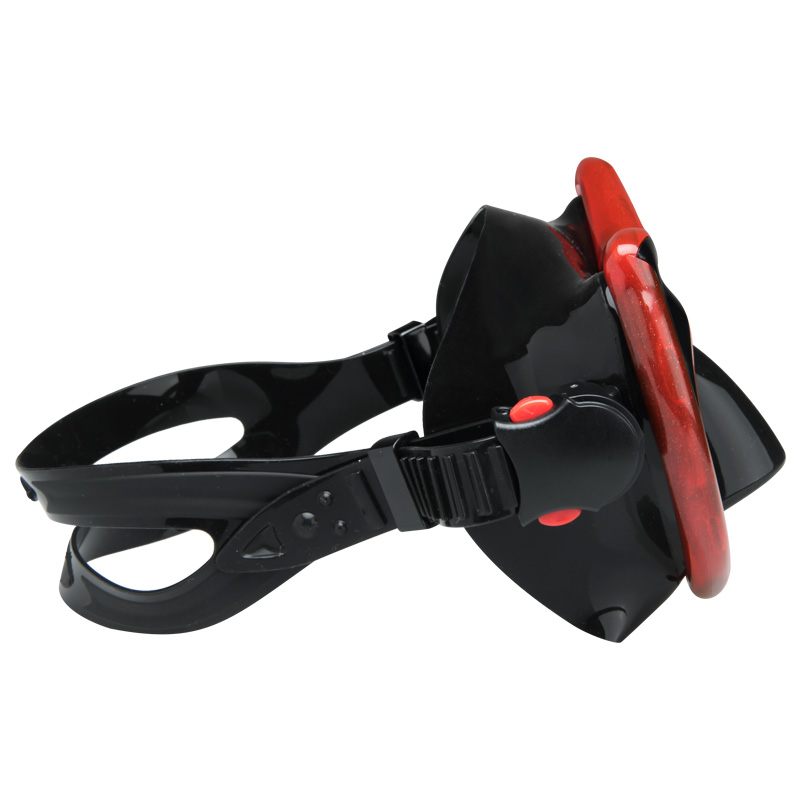 PC Plastic Underwater Scuba Diving Mask Snorkel For Water Sports