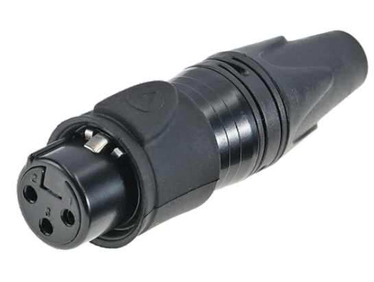 Powerful Outdoor Waterproof 3 Pin XLR Connector Male Female Plug Socket for Audio Video