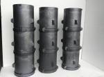 SISIC / RBSIC Silicon Carbide Radiation Pipe , Silicon Carbide Tube
