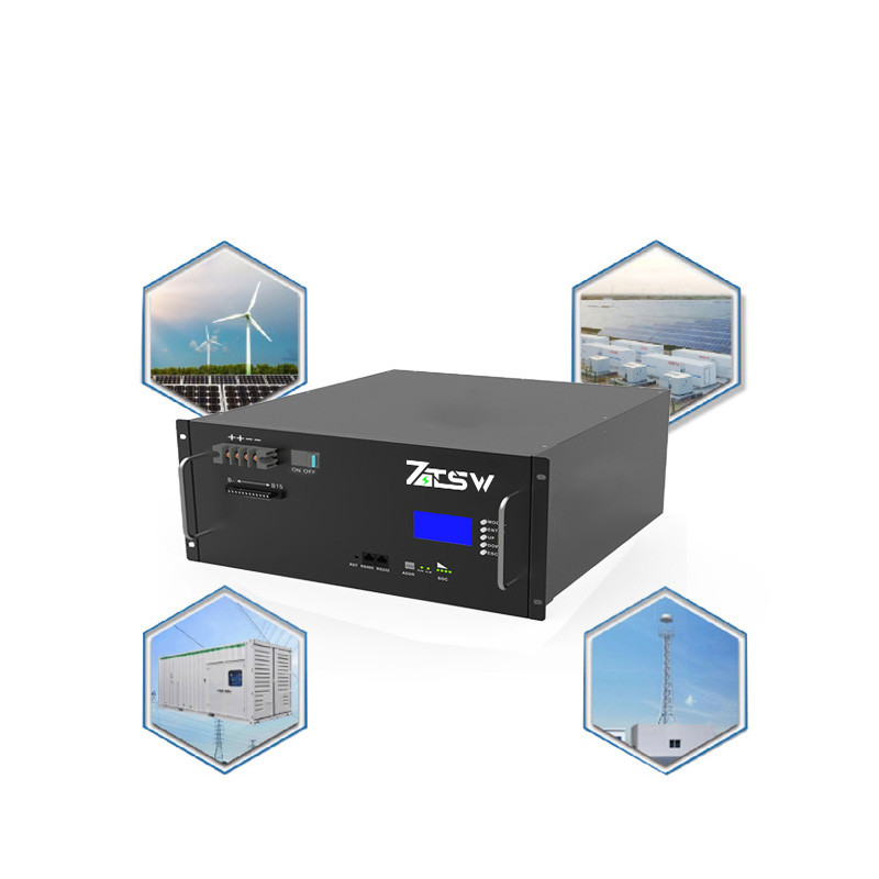 Professional 100AH Rechargeable Lithium Ion Battery Pack 16S 48V Telecom Base Station Lifepo4 Batteries Module
