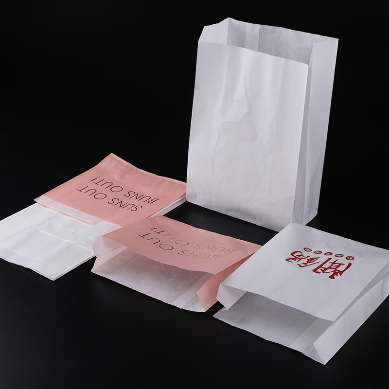 Waterproof Bakery Baking Bread Kraft Paper Bag with Gravure Printing and Plastic Window