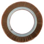 180mm Pickling Crimped Wire Wheel Brush PA Filament Flame Retardant