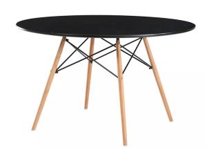 China Wooden Legs 17kgs 900mm Modern Dining Table wholesale