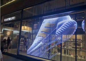China SST-P3.91 1000x500mm Outdoor Transparent LED Screen wholesale