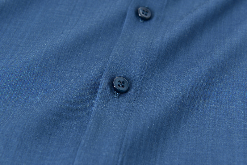 Anti-pilling Men's Long Sleeve Plain Shirts with Polyester Viscose Silk Acrylic Logo