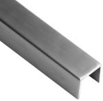 Stainless Steel U Channel 6mm - 21mm Thickness Glass Balustrade Compatible