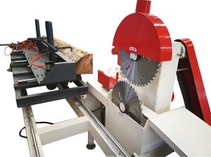 China Heavy Duty Circular Twin Blades Lumber Saw Mill Auto Feeding Sawmill Machine wholesale