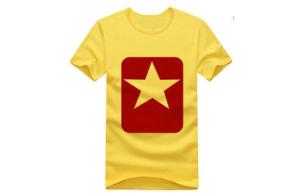 China Various Colors Casual T - Shirts Classic Double Pressure Close Stitching Hem wholesale