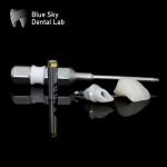 Biocompatibility Zirconia Abutment Custom Zirconia Implant Abutment White