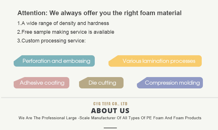 Automotive Grade Polypropylene Foam Rolls Sheet Ixpp Extruding Plastic Modling