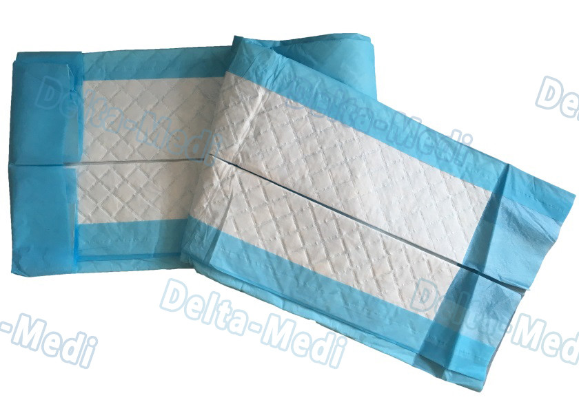 High Absorbent SAP Disposable Bed Pads , Disposable Under Pad With Strip Sticker