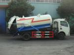6 Wheel 5000 Liters Sewage Disposal Truck Vacuum Suction 5 Ton For Sewege