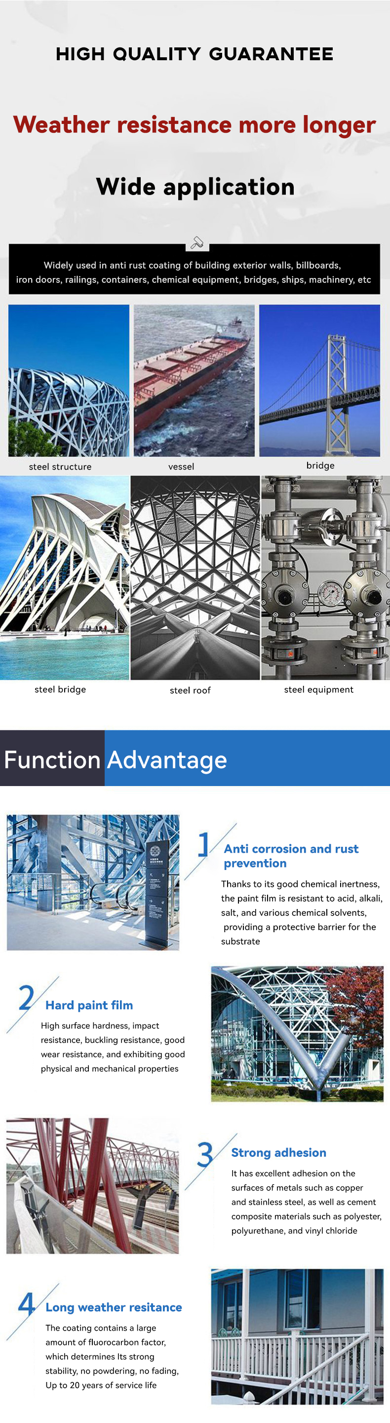 Ballast Tank Anti-Corrosive Coating High Solid Volume Epoxy Long Lasting Free Sample