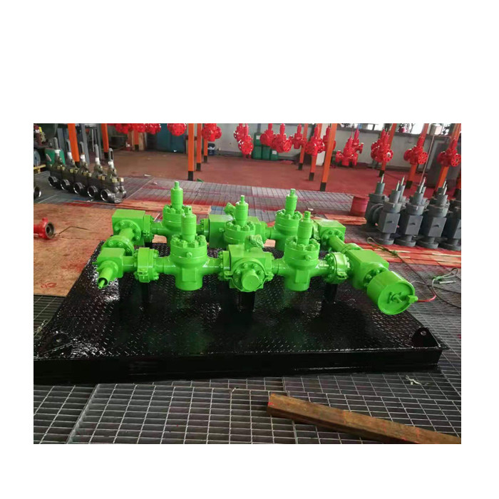 API 16C Choke& Kill Manifold for flow control with valves