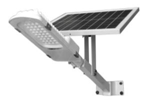 China Glow 50 Watt Garden Panel Waterproof Solar Street Lamp wholesale