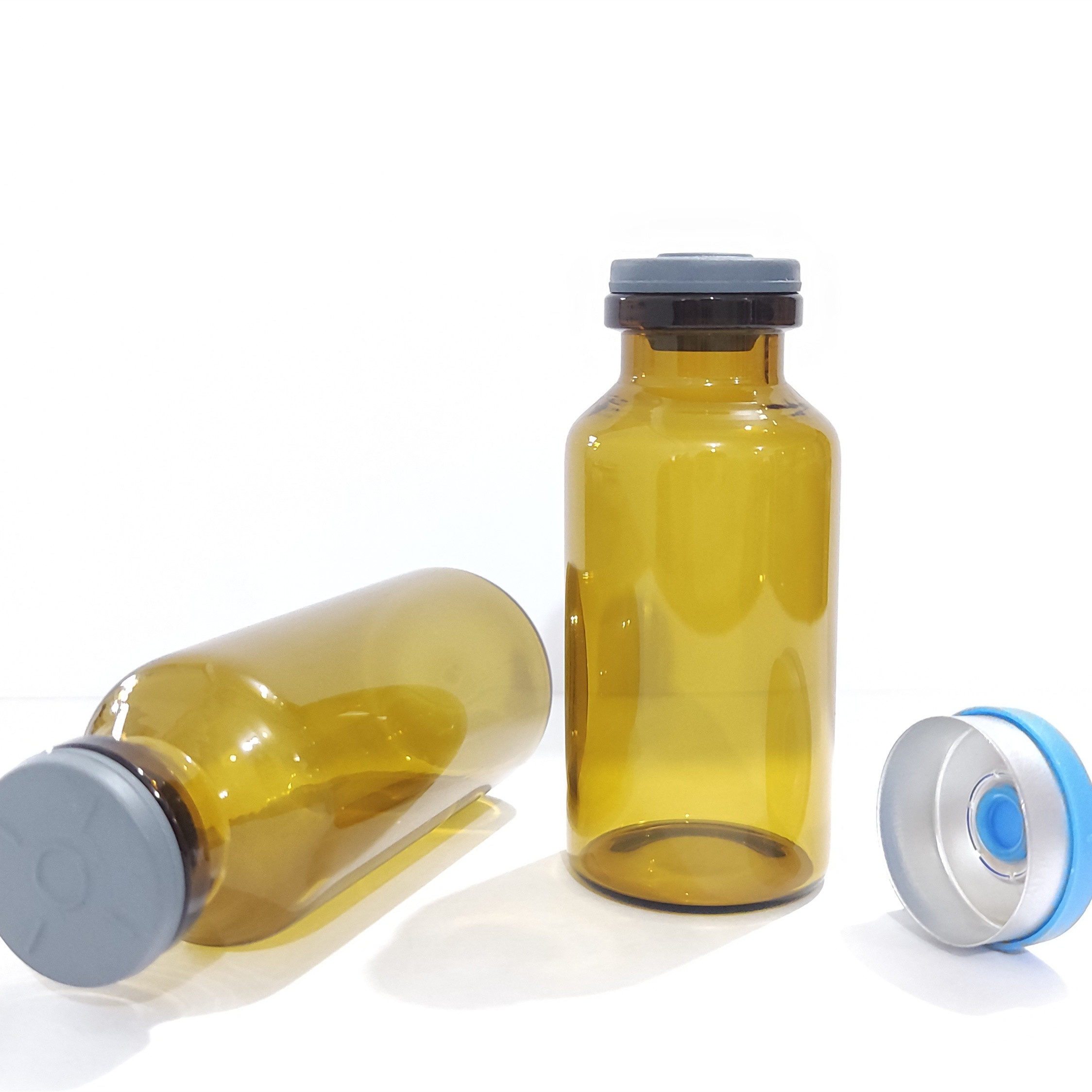 Green Blue Pharmaceutical Flip Off Vial Seal Cap 13mm Glass Injection Vial Cap