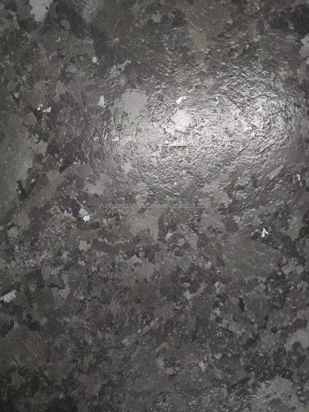 Villa Graphic Design using Natural Shangri-La Black Granite Stone from African Quarry