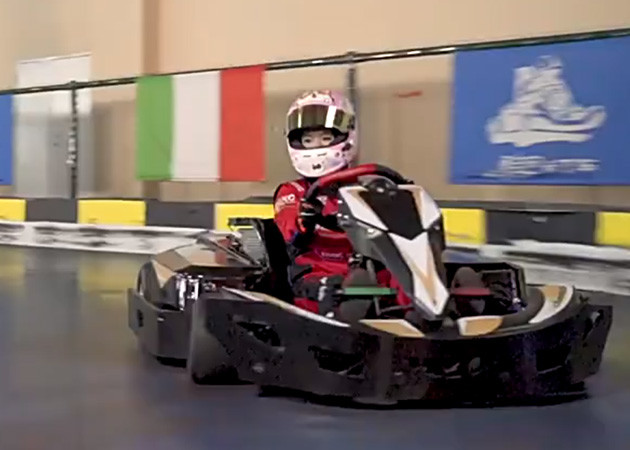 Adult 70km/H Fast Track Indoor Karting 3kw Motorized Go Kart